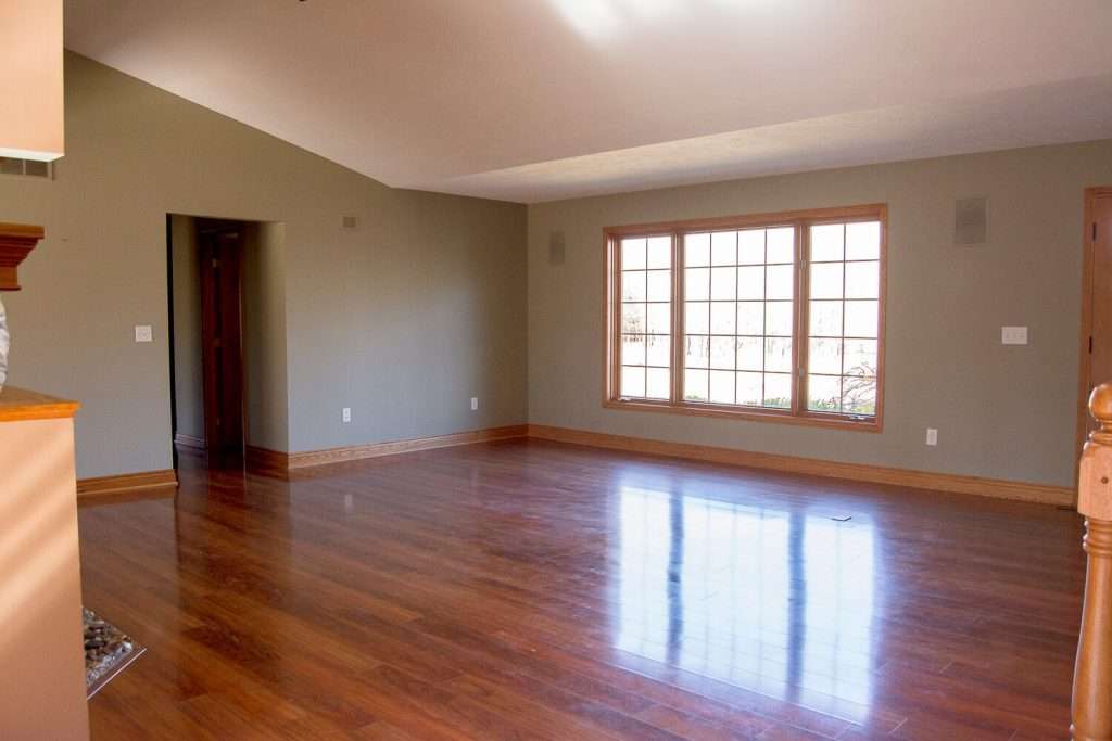 Before photo: How to Arrange Furniture in a Long Living Room