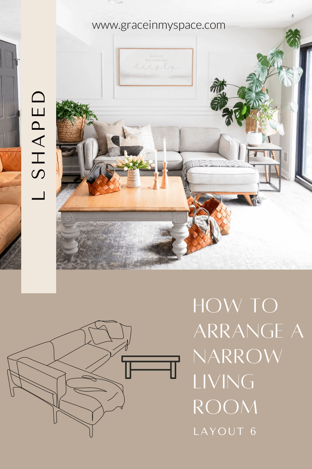 How to Arrange Furniture in a Long Living Room Grace In My Space