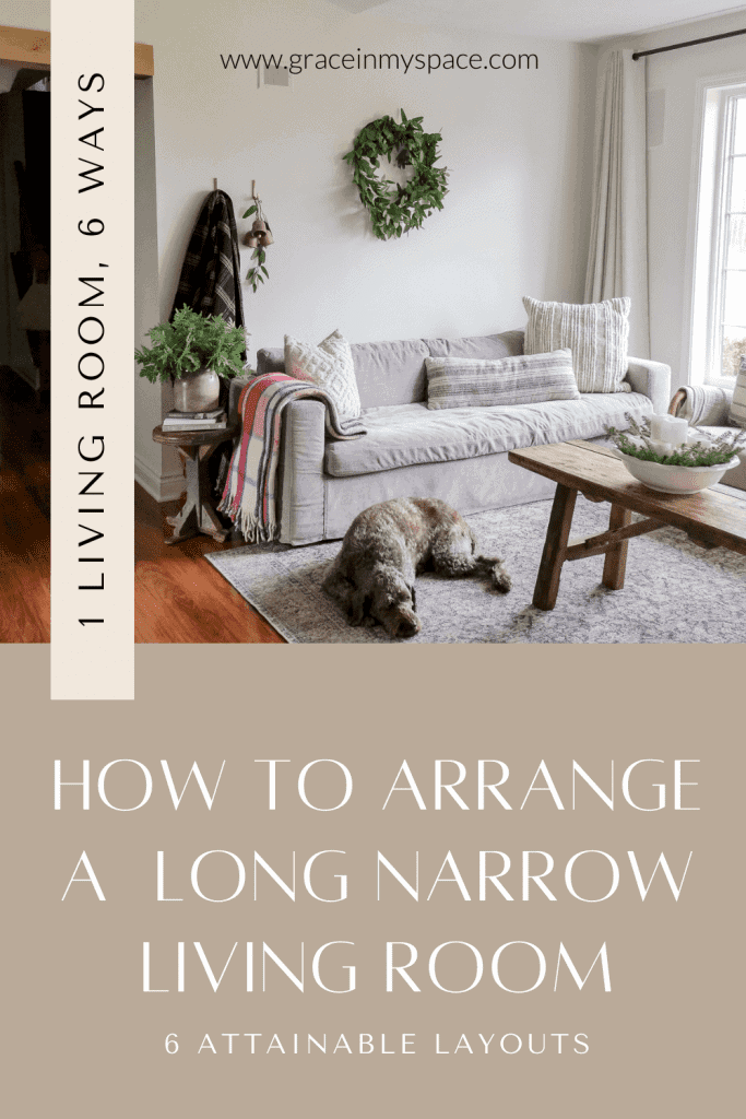 How to Arrange Furniture in a Long Living Room Pin