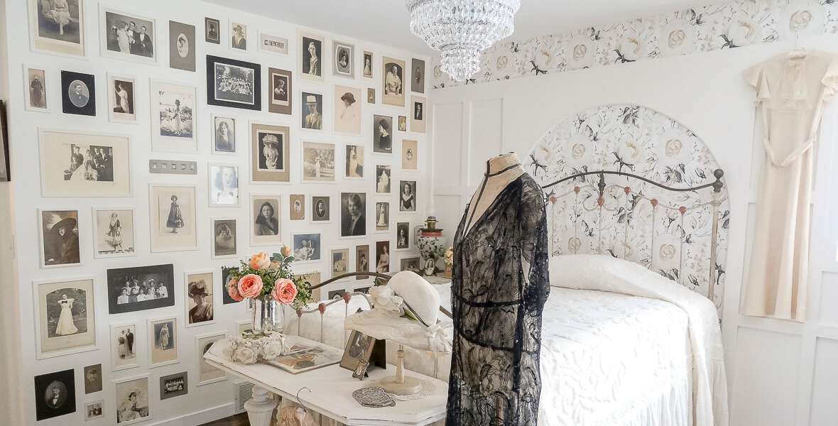 How to Display Antique Photos in a DIY Gallery Wall