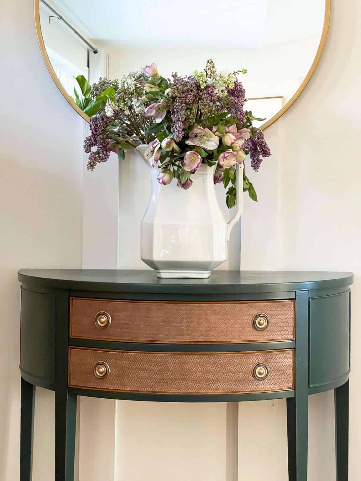 Entryway Console Table Flowers 1152x1536 