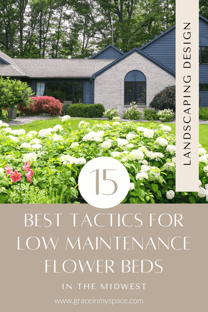 15 Best Tactics for Low Maintenance Flower Beds in the Midwest
