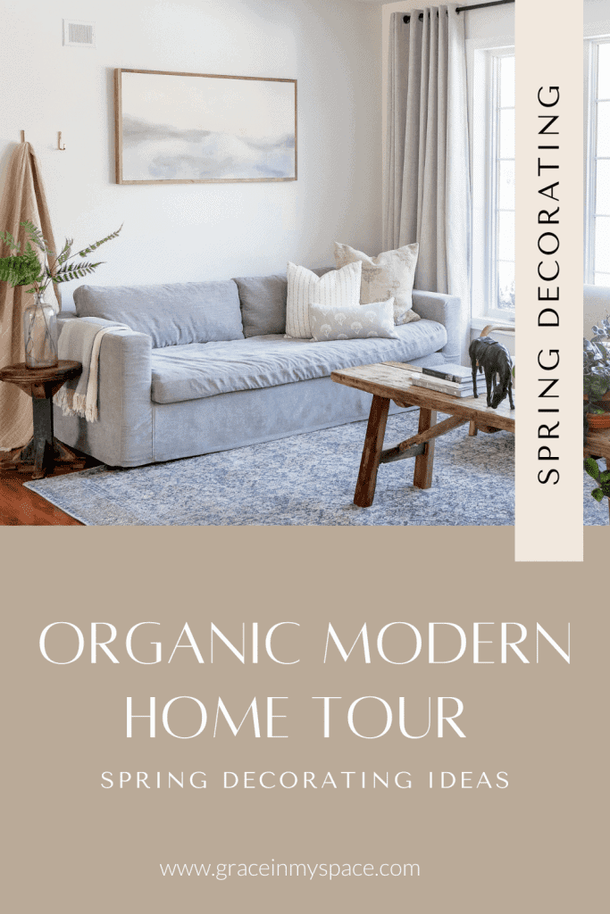 Simple Organic Modern Spring Home Decor Ideas