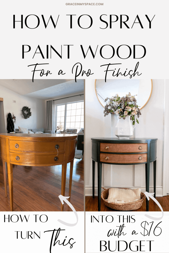 How to Spray Paint Wood for a Professional Finish 2024 Grace