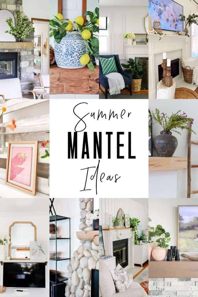 Creative Ideas for Decorating Your Mantel for Summer