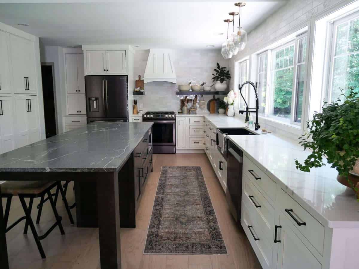 How to Extend a Kitchen Island  Top 10 Options - Grace In My Space