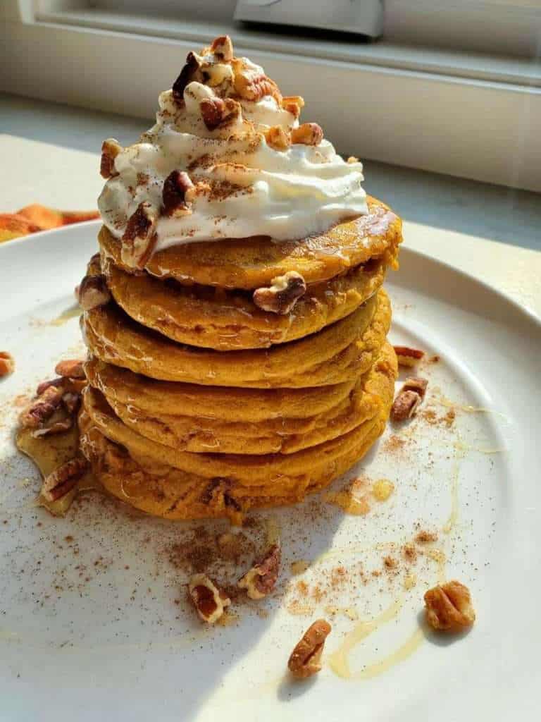 Pumpkin Pecan Pancakes With Anise Extract