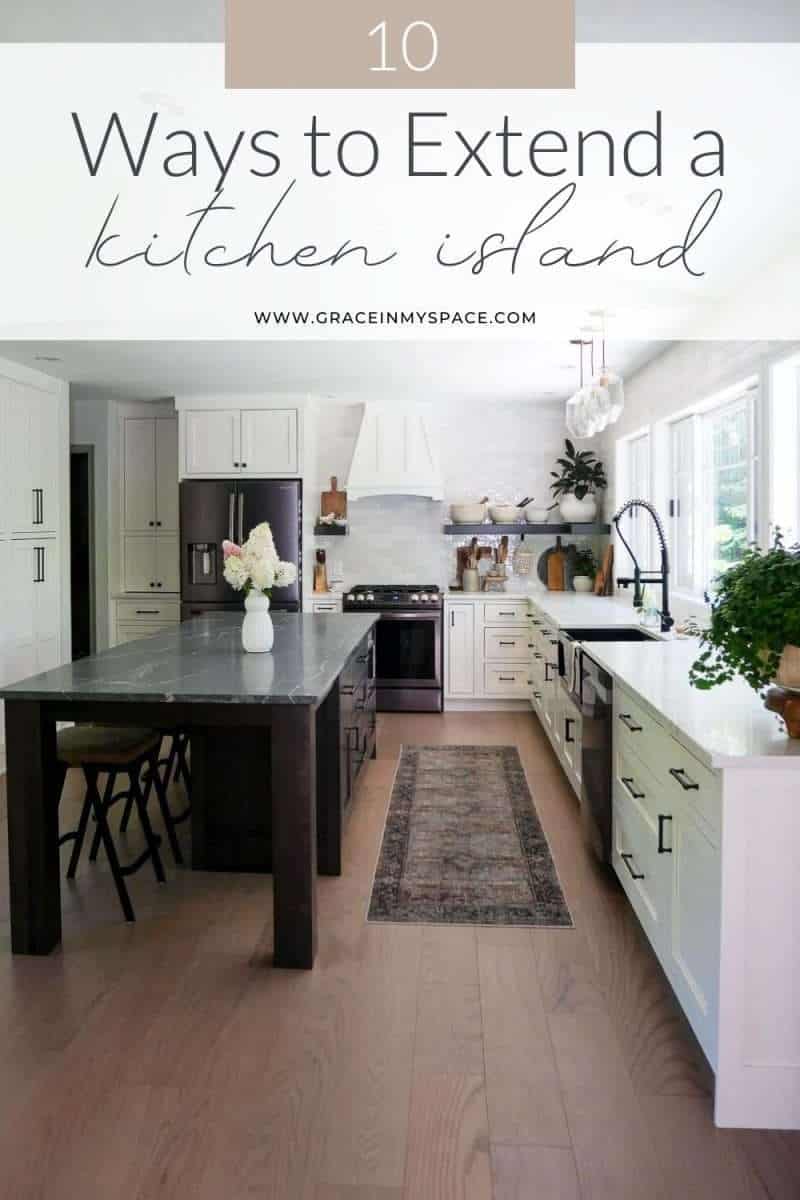 How To Extend A Kitchen Island Top 10 Options Grace In My Space   Ways To Extend A Kitchen Island Scaled 