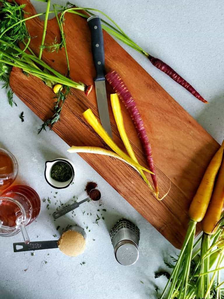 Chopped carrots recipe