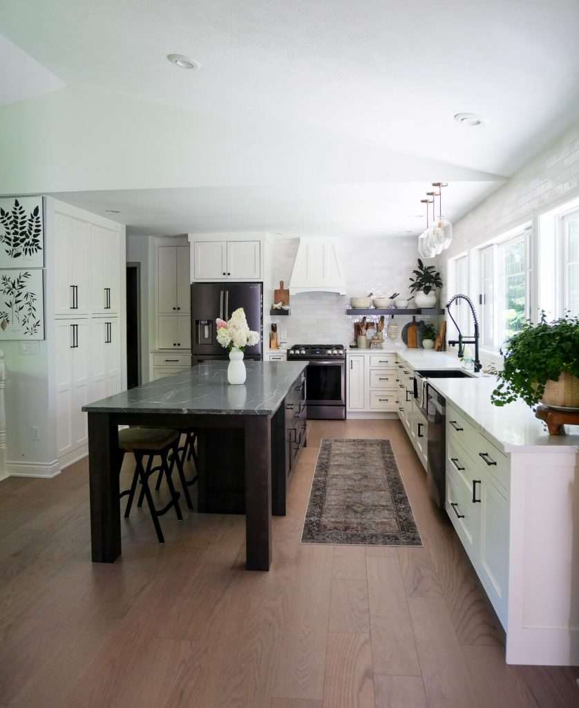 Butcher Block Island Extension Design Ideas