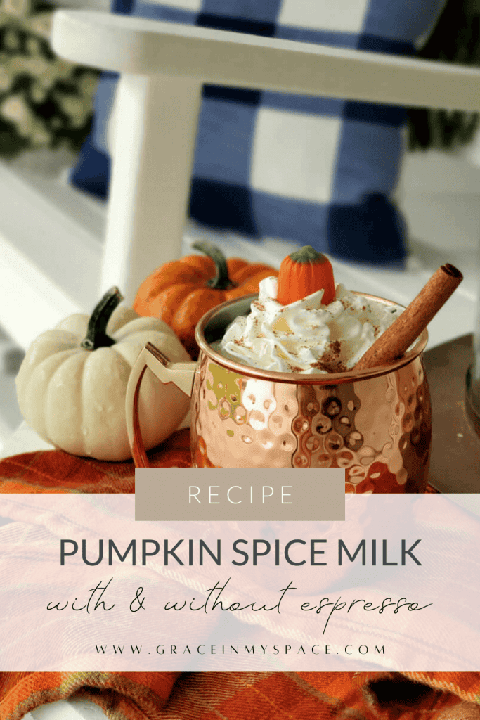 Pumpkin Spice Milk 2 Ways | With & Without Coffee