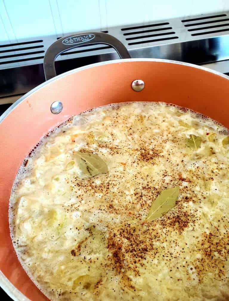 Polish Sauerkraut Soup Split Pea Ham and Sauerkraut Soup Grace In