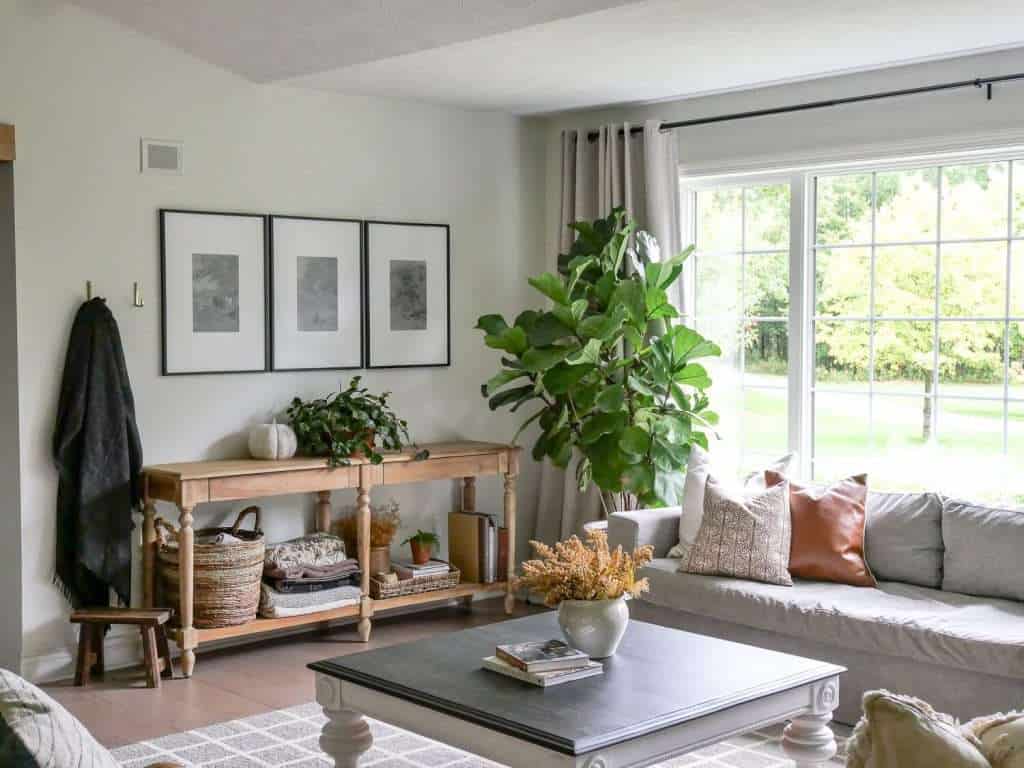 Organic modern home decor and DIY wall art.