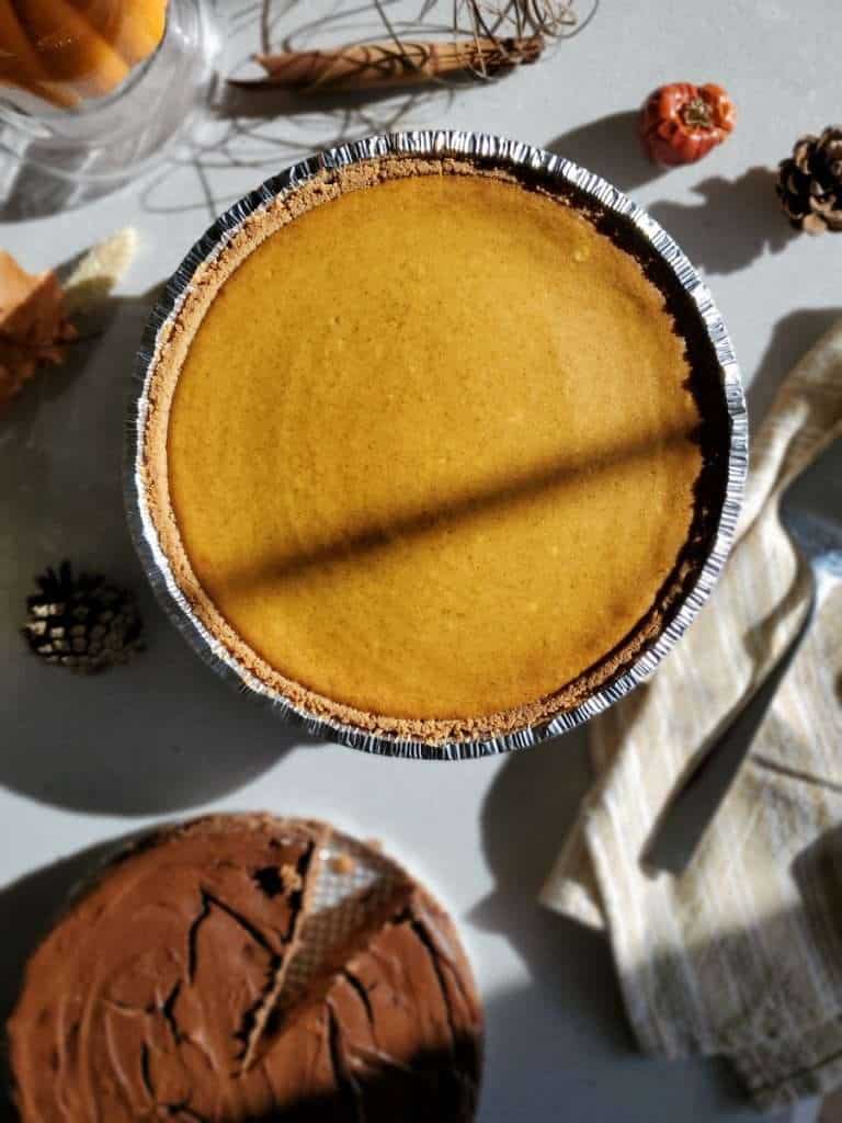 Libby's Pumpkin Cheesecake & Pumpkin Chocolate Cheesecake| Two In One Recipe