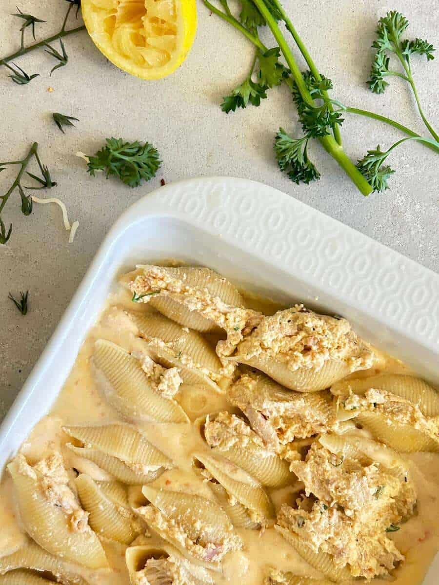 The Best Creamy Cajun Chicken Stuffed Shells Grace In My Space