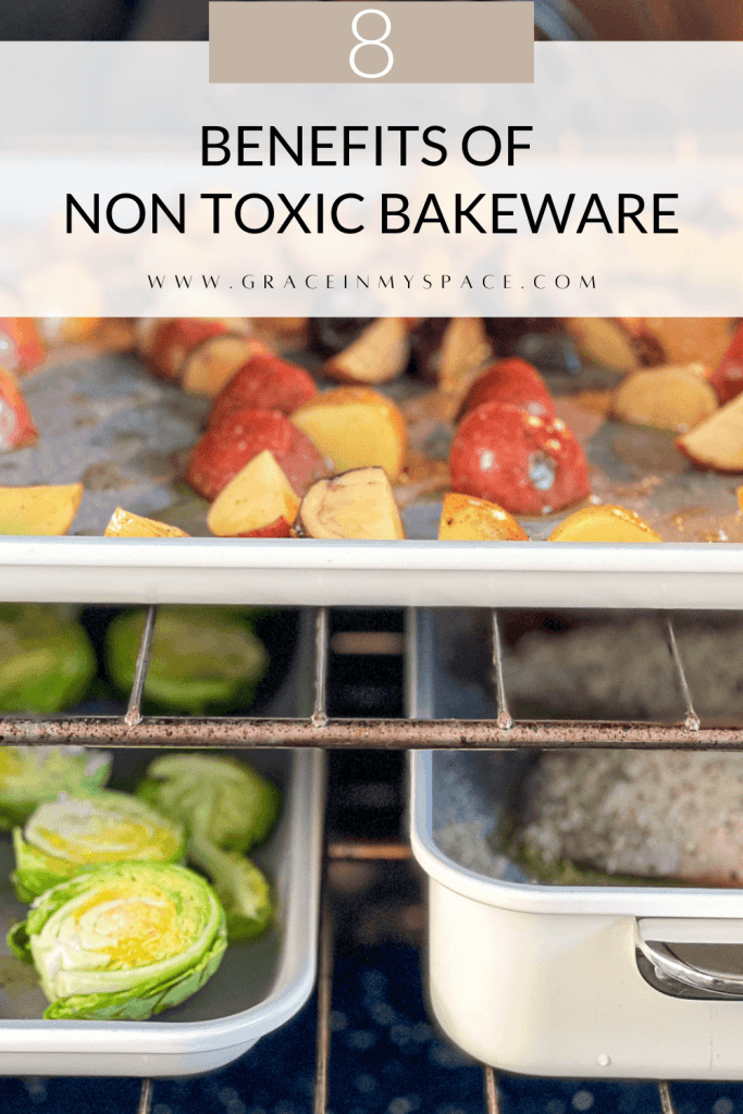 Benefits of Non Toxic Baking Pans Pinterest Image