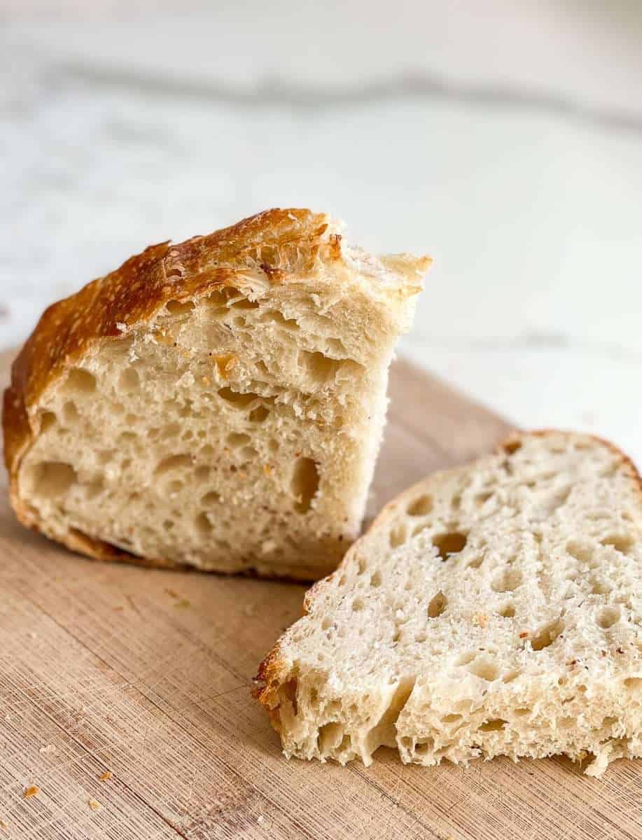 NoKnead Small Sourdough Loaf Recipe Grace In My Space