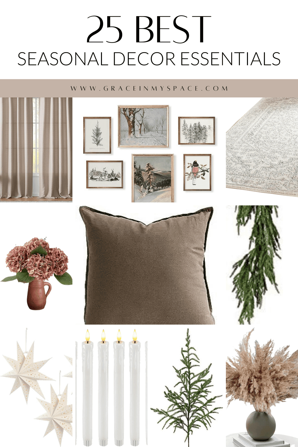 25 Best Fall and Winter Fashion and Decor Essentials