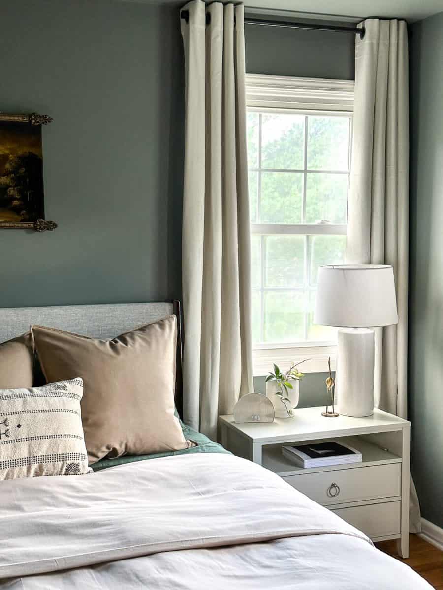 7 Design Benefits of a Moody Green Bedroom | Before and After - Grace ...