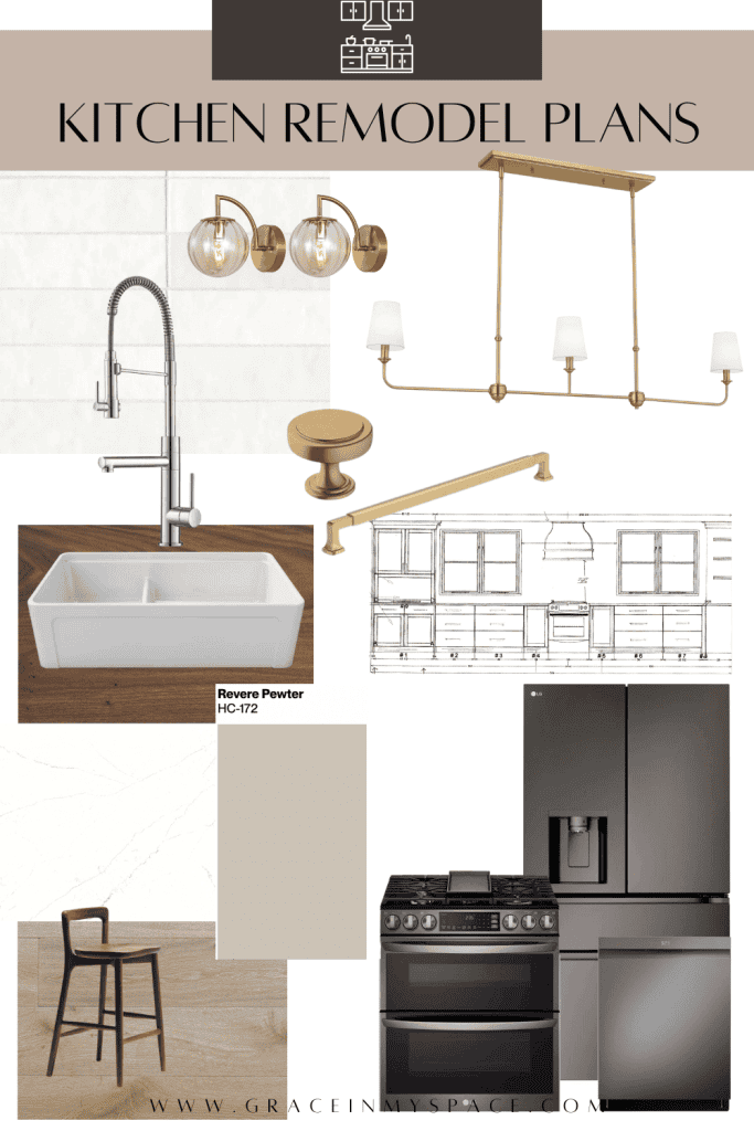 Kitchen mood board option 2