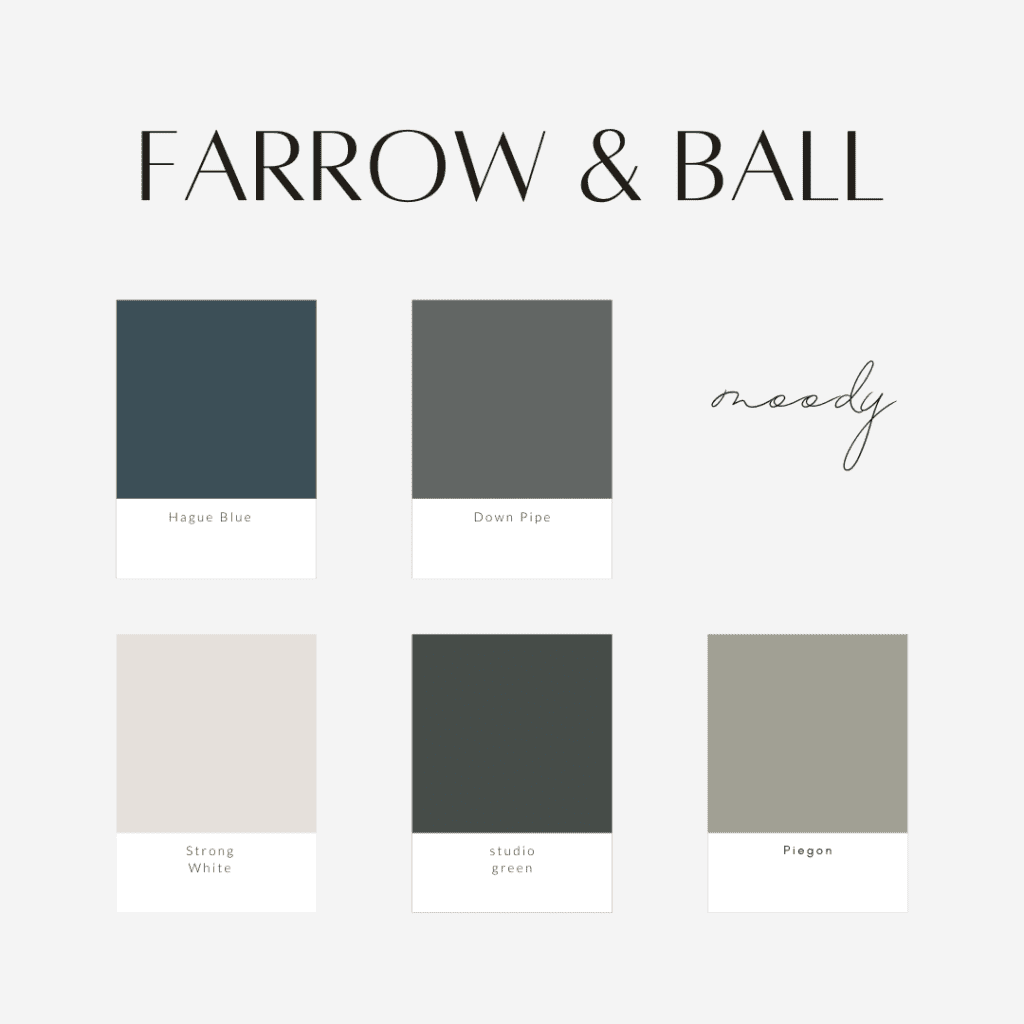 Farrow & ball Organic Modern Color Palette
