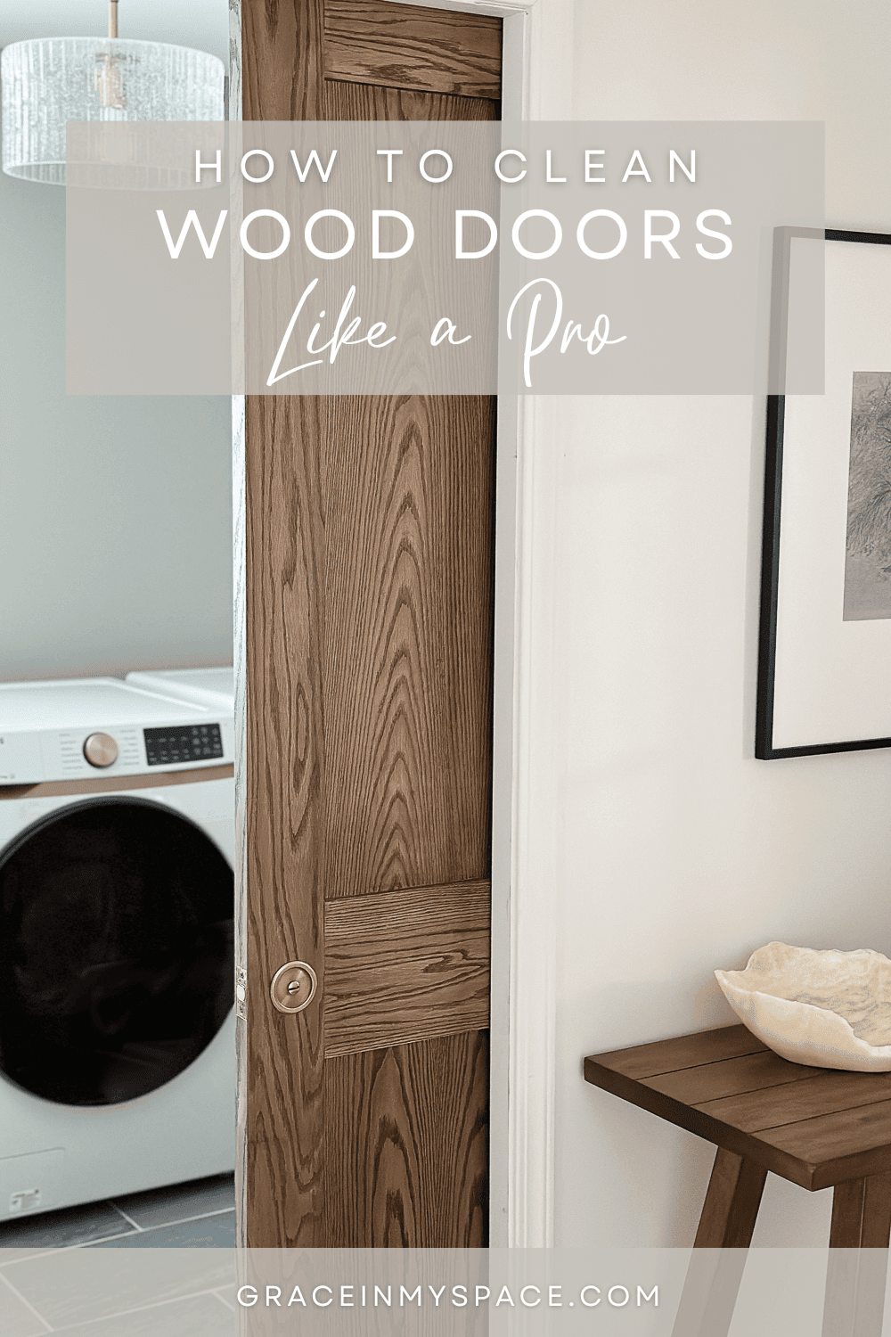 How To Clean Wood Doors 