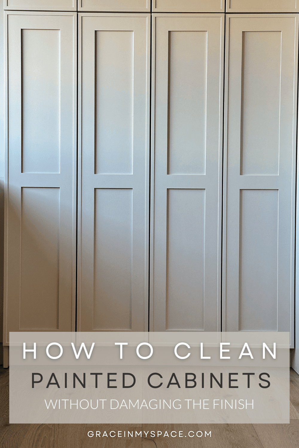 How To Clean Painted Cabinets Without Ruining Your Finish Grace In My   HOW TO CLEAN PAINTED CABINETS 