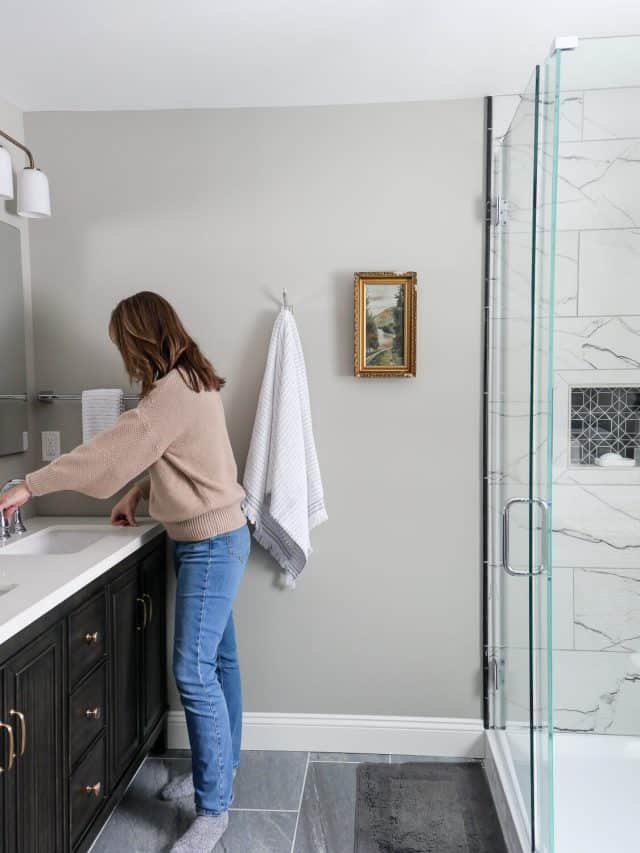 How to Do An Affordable Bathroom Remodel Under $1,000 in 2025 - Grace ...