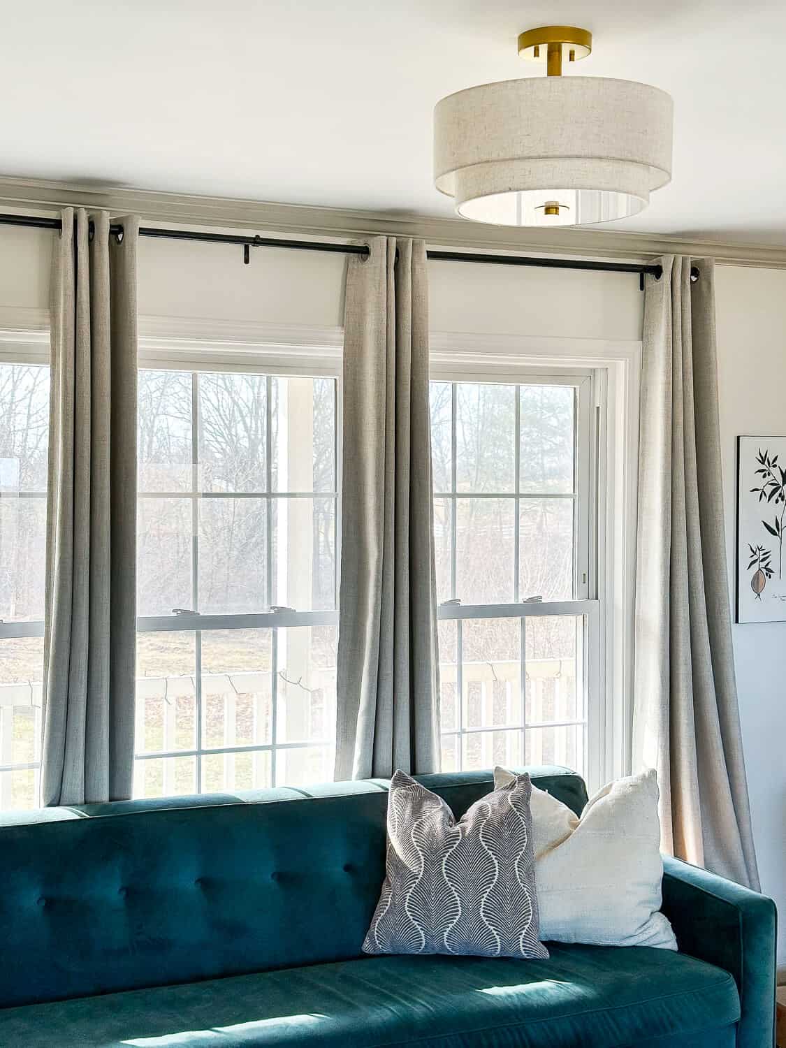 65 Best Ceiling Lights For Low Ceilings 2024 Grace In My Space   Semi Flush Mount Ceiling Light 