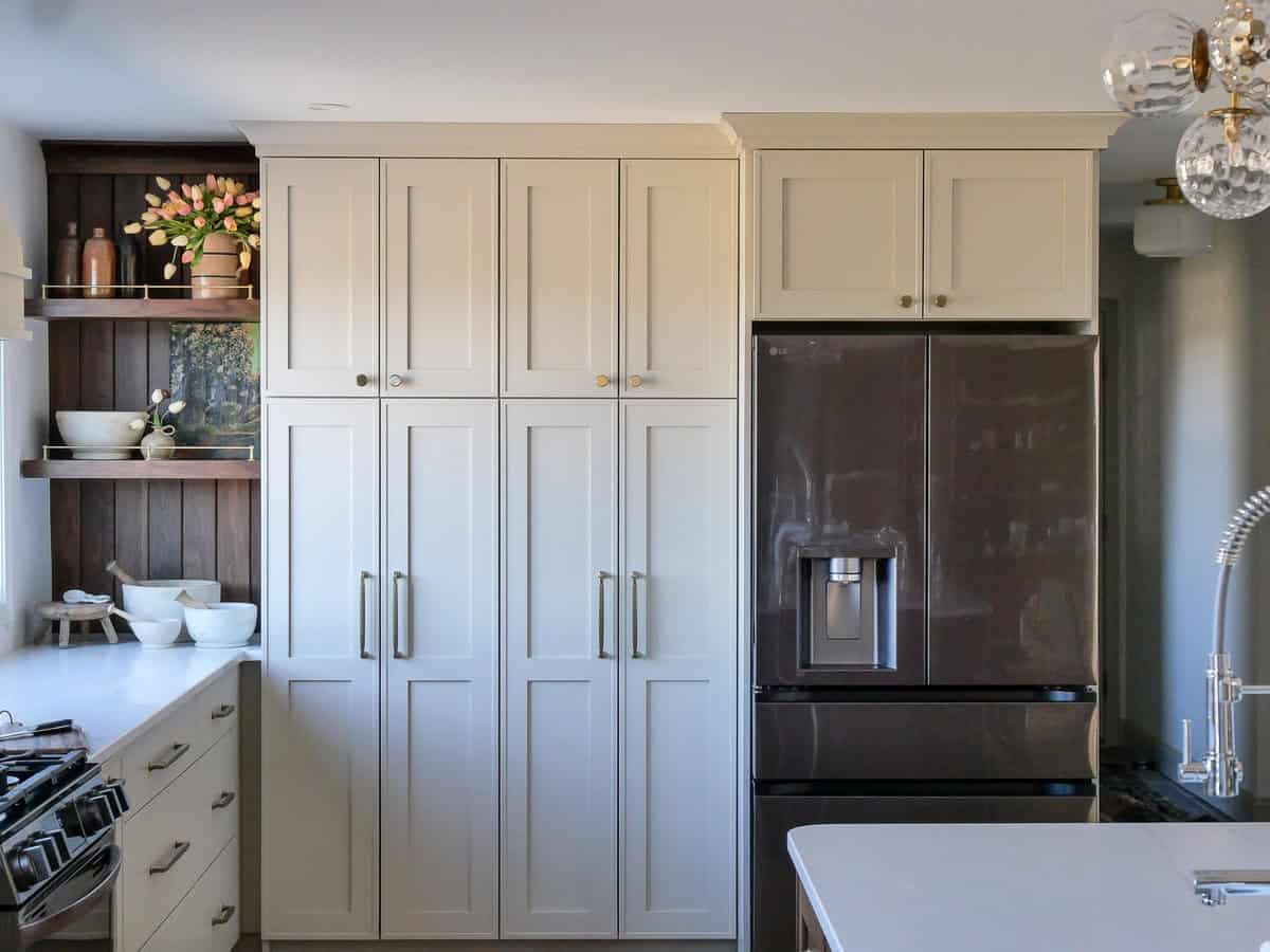 Pros & Cons of a Refrigerator that Looks Like a Cabinet - Grace In My Space