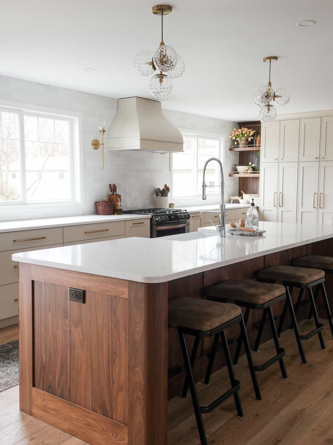 Walnut Kitchen Cabinets Design Ideas (2025) - Grace In My Space