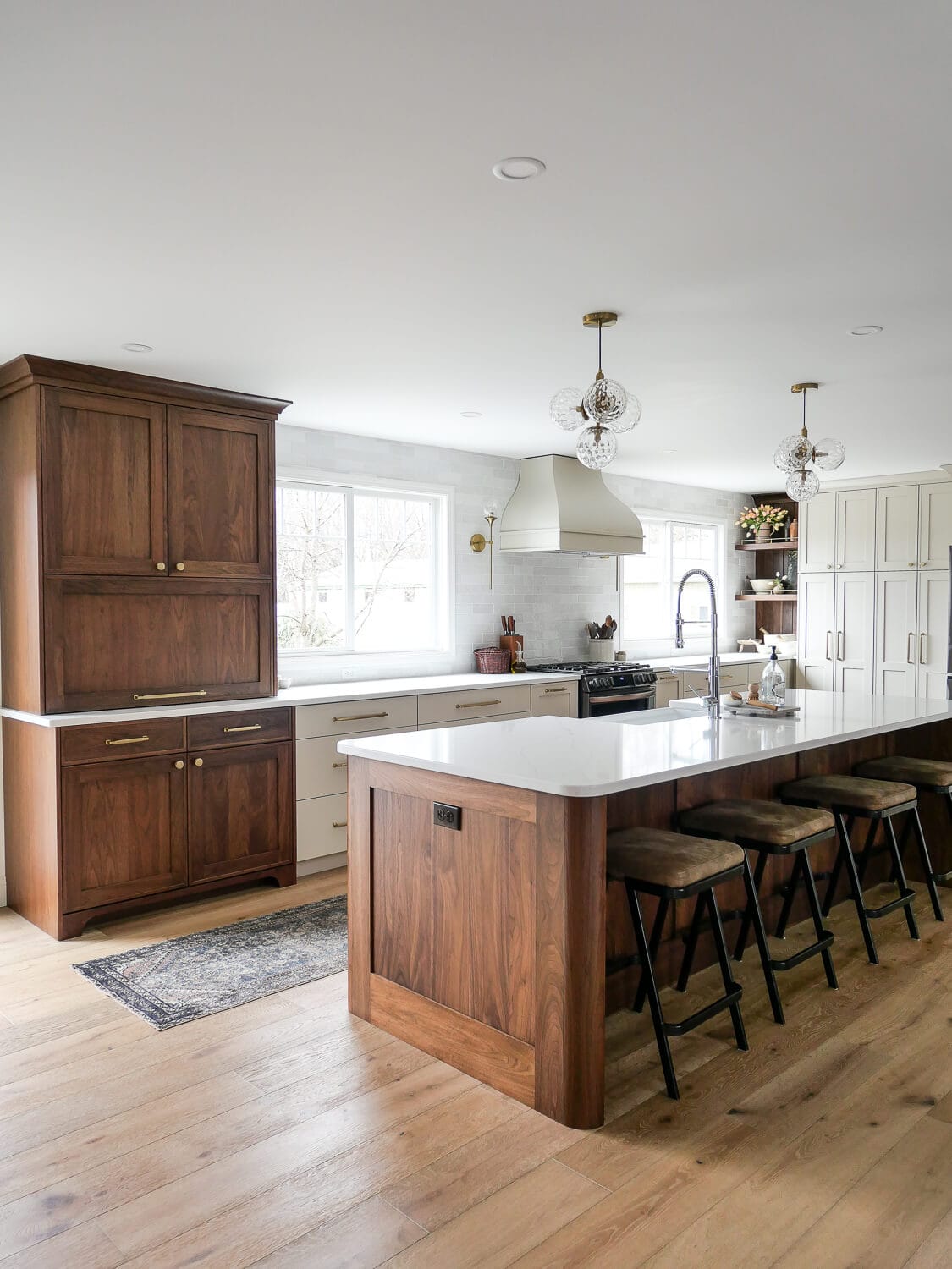 Walnut Kitchen Cabinets Design Ideas (2025) - Grace In My Space