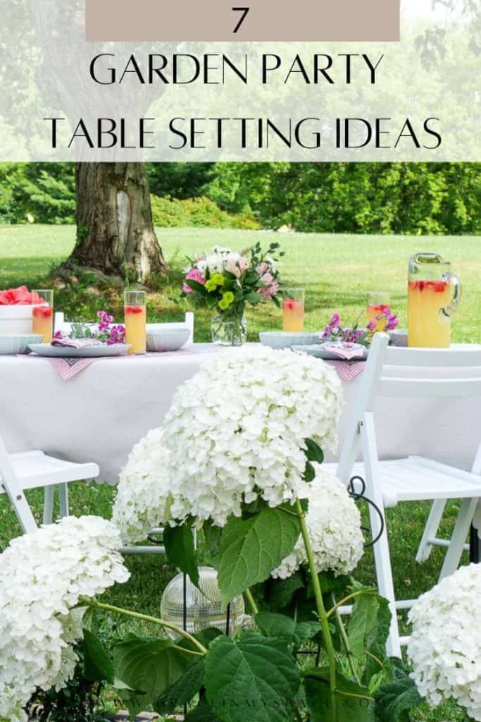 Charming Garden Party Table Setting in 7 Steps