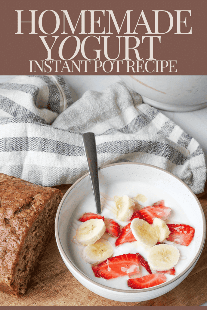 Simple Homemade Instant Pot Yogurt Recipe