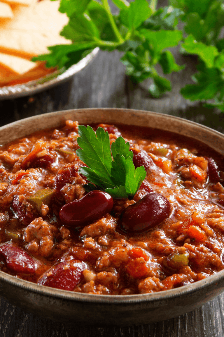 A Classic Slow Cooker Chili Recipe (Stove Top Too!)