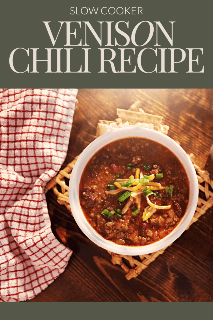 Easy Crock Pot Venison Chili Recipe