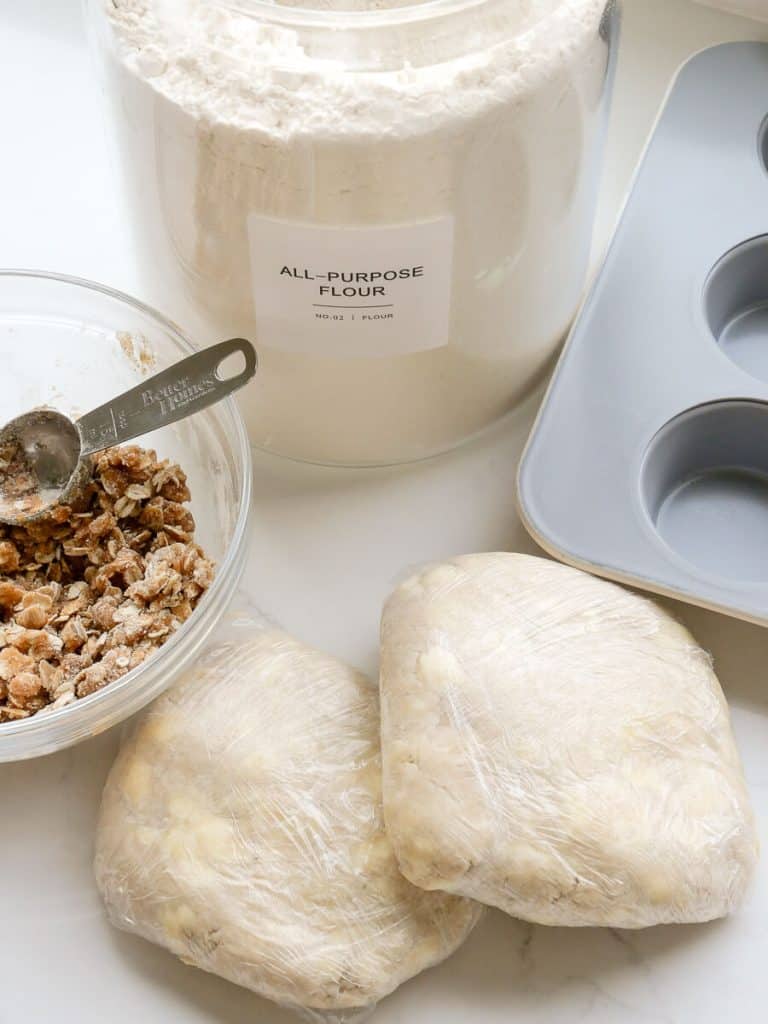 Sourdough discard pie dough.