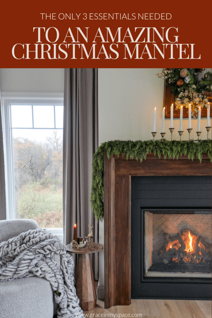 3 Essentials for Simple Fireplace Christmas Decorations that Wow!