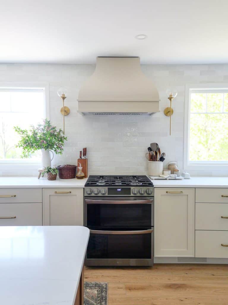 Kitchen range hood.